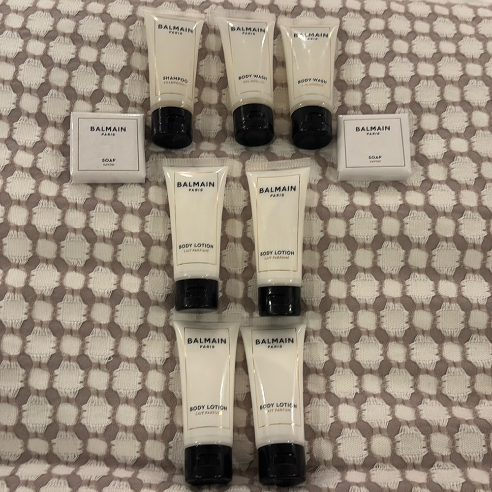 NeW Balmain Toiletries